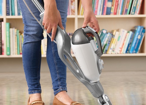 Black and Decker - 1600W 2i1 Steammop med deltahuvud SteMitt och 15 tillbehr - BHSM1615DSG