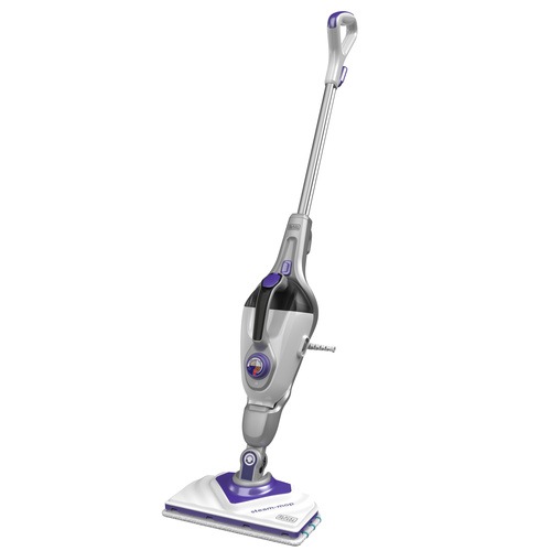 Black and Decker - 1600W 2i1 Steammop med deltahuvud SteMitt och 17 tillbehr - BHSM1615DSM