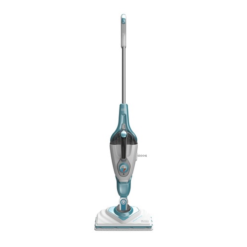 Black and Decker - 1600W 2i1 SteamMop med deltahuvud SteaMitt och 11 tillbehr - BHSM166DSM