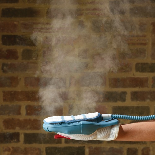 Black and Decker - 1600W 2i1 SteamMop med deltahuvud SteaMitt och 11 tillbehr - BHSM166DSM