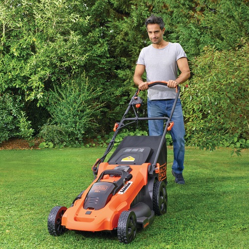 Black and Decker - Autosense grsklippare 36V 48CM  med 2 batterier - CLMA4820L2