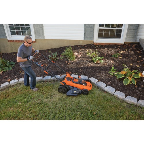 Black and Decker - Autosense grsklippare 36V 48CM  med 2 batterier - CLMA4820L2