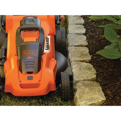 Black and Decker - Autosense grsklippare 36V 48CM  med 2 batterier - CLMA4820L2
