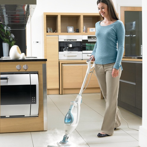 Black and Decker - Steammop Deluxe med Steambuster och tillbehrsset - FSMH1621D