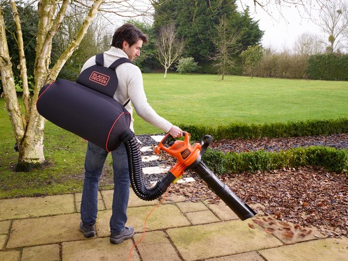 Black and Decker - Lvbls 3000W med tillhrande ryggscksuppsamlare - GW3030BP