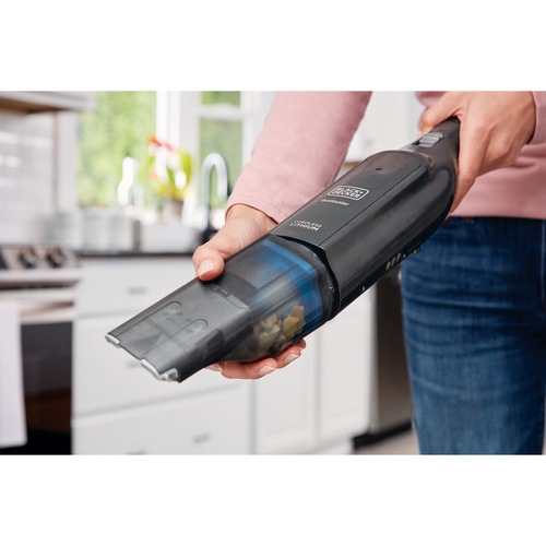 Black and Decker - 12V Kompakt handdammsugare med laddstation - HLVC320B11