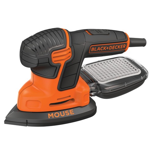 Black and Decker - 120W slipmus Mouse i mjuk vska - KA2000