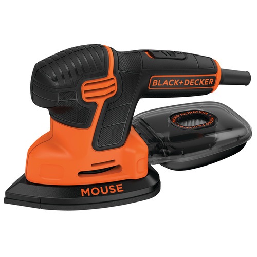 Black and Decker - 120W slipmus Mouse i mjuk vska - KA2000