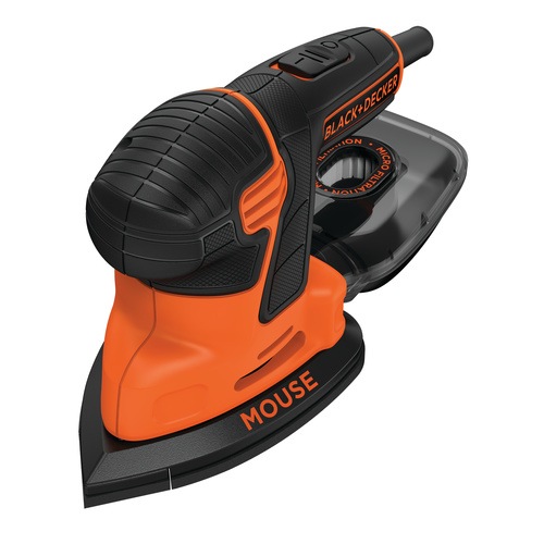 Black and Decker - 120W slipmus Mouse i mjuk vska - KA2000