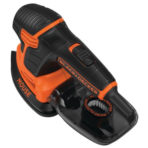 Black and Decker - 120W slipmus Mouse i mjuk vska - KA2000