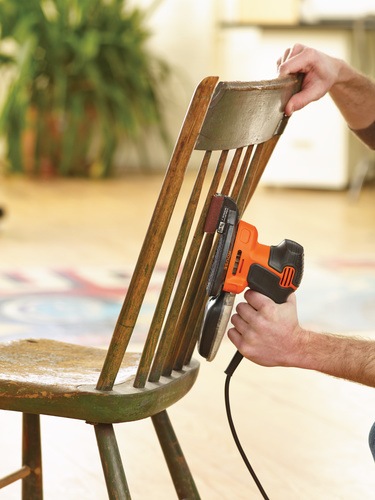Black and Decker - 120W slipmus Mouse i mjuk vska - KA2000