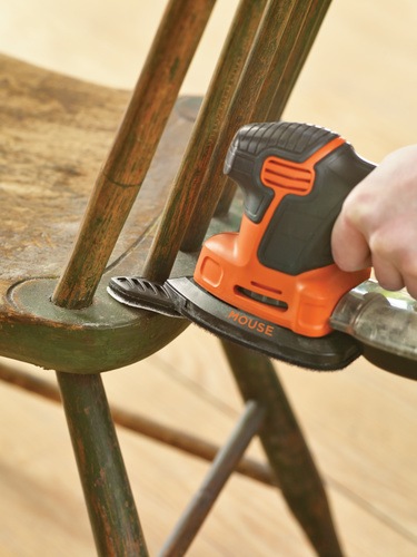 Black and Decker - 120W slipmus Mouse i mjuk vska - KA2000