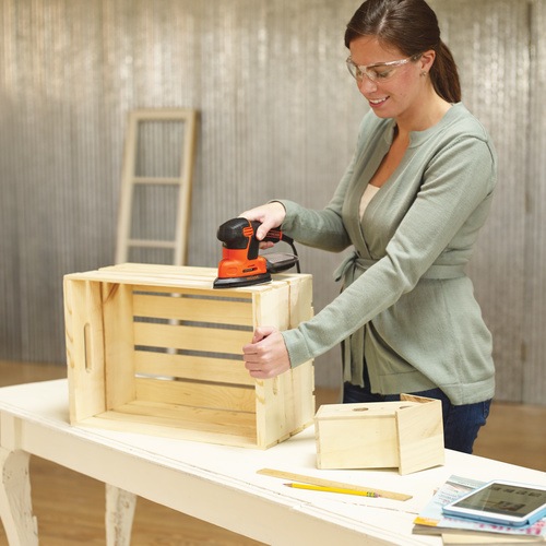 Black and Decker - 120W slipmus Mouse i hrd vska - KA2500K