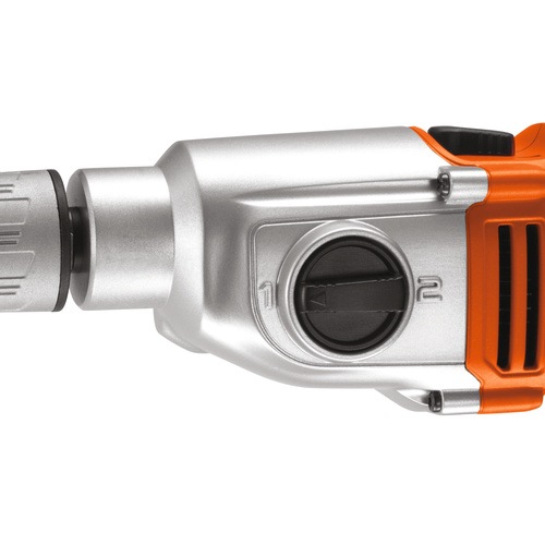 Black and Decker - SV 1100W 2 Gear Hammer Drill with 10 Accessories and Kitbox - KR1102KA