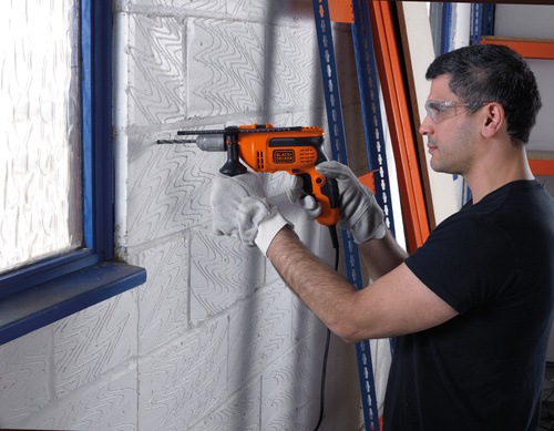 Black and Decker - Slagborrmaskin 550 W - KR554CRES