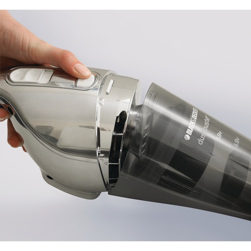 Black and Decker - SV New 48V Chrome Dustbuster cordless hand vacuum with accessories - NV4820CN