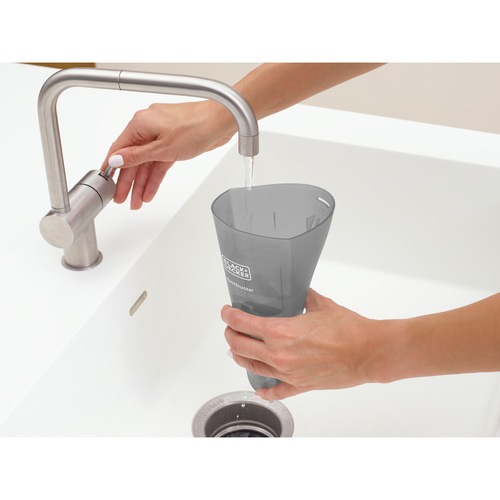 Black and Decker - 144Wh LiIon Dustbuster sladdls handdammsugare i krom - NVB220WC