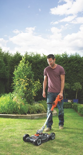 Black and Decker - 18V 28 cm LiIon 3i1 grstrimmer - STC1820CM