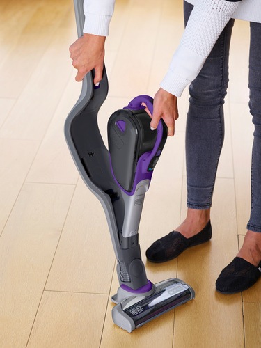 Black and Decker - 36Wh 2i1 LiIon sladdls Pet Dustbuster hand och golvdammsugare med Smart Tech sensorer - SVJ520BFSP
