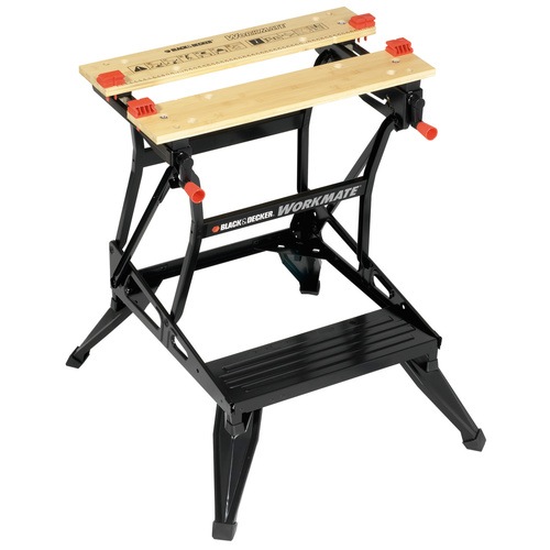 Black and Decker - Arbetsbnk med tv arbetshjder - WM536