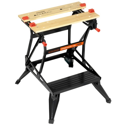 Black and Decker - Arbetsbnk med tv arbetshjder - WM536