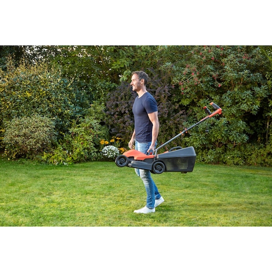 1200W Gräsklippare 32cm med ergonomiskt handtag